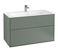 Villeroy und Boch Finion Villeroy und Boch G02000GM 99,6x59,1x49,8cm, Olive Matt Lacquer , avec éclairage mural