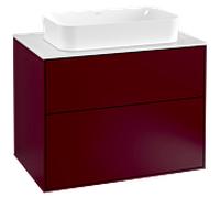 Villeroy und Boch Finion Villeroy und Boch G22100HB 80x60,3cm, Emotion, plaque de finition blanc mat, Peony Matt