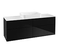 Villeroy und Boch Finion Villeroy und Boch G73100PH 160x60.3x50.1cm, verre White Matt , Glossy Black Lacquer