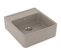 Villeroy und Boch garniture de vidange 1 bac 632061AM match0, commande manuelle, kit de montage, amande
