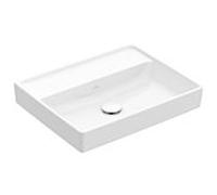Villeroy und Boch lavabo Collaro 4A335801 sans trop-plein, sans trou pour robinetterie, 55x44cm, blanc