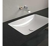 Villeroy und Boch Loop & friends 4A580001 sans rangée de trous pour robinetterie, avec trop-plein, 61,5 x 39 cm, blanc