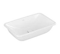 Villeroy und Boch Loop & friends 4A580101 sans plate-forme de trou pour robinet, sans trop-plein, 61,5 x 39 cm, blanc