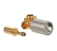 Villeroy und Boch Loop + Friends Universal corps encastrable TVW10611B15064 pour mitigeur encastré, noir nickel brossé