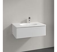 Villeroy und Boch Meuble sous-vasque Antao K01000GF 78,8x25,6x49,6cm, sans structure frontale, laqué blanc brillant