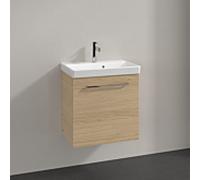 Villeroy und Boch meuble sous-vasque Avento A88801VJ 53 x 51,4 x 35,2 cm, butée à droite, porte 2000 , Nordic Oak
