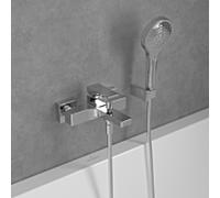Villeroy und Boch Mitigeur de baignoire à levier unique TVT12500100061 Architectura Square 210x101x198mm Chromé