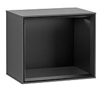 Villeroy und Boch module d' Finion F580PDGK 41.8x35.6x27cm, étagère noir mat, anthracite mat