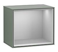 Villeroy und Boch module d' Finion F590GJGM 41.8x35.6x27cm, station de charge, étagère gris clair, Olive Matt Lacquer