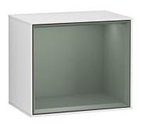Villeroy und Boch module d' Finion F590GMMT 41.8x35.6x27cm, station de charge, étagère olive mat, laqué blanc mat