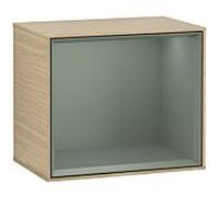 Villeroy und Boch module d' Finion F590GMPC 41.8x35.6x27cm, station de charge, étagère olive mat, Oak Veneer