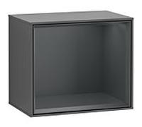 Villeroy und Boch module d' Finion F590HGGK 41.8x35.6x27cm, station de charge, étagère Midnight Blue , anthracite mat