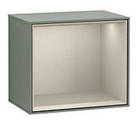 Villeroy und Boch module d' Finion F590HHGM 41.8x35.6x27cm, station de charge, étagère Sand matt, Olive Matt Lacquer