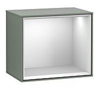 Villeroy und Boch module d' Finion F590MTGM 41.8x35.6x27cm, station de charge, étagère White Matt , Olive Matt Lacquer