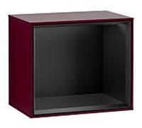 Villeroy und Boch module d' Finion F590PDHB 41.8x35.6x27cm, station de charge, étagère noir mat, Peony Matt