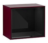 Villeroy und Boch module d' Finion F590PHHB 41.8x35.6x27cm, station de charge, étagère Glossy Black, Peony Matt