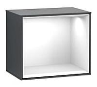Villeroy & Boch V&B Finion Module d'étagère Éclairage mural 41,8x35,6x27cm, Rg glo bl. md m Lac Quantité:1