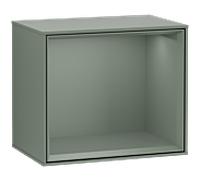 Villeroy und Boch module d' Finion G580GMGM 41.8x35.6x27cm, Emotion, étagère Olive Matt, Olive Matt Lacquer