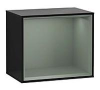 Villeroy und Boch module d' Finion G580GMPH 41.8x35.6x27cm, Emotion, étagère Olive Matt, Glossy Black Lacquer