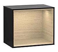 Villeroy und Boch module d' Finion G580PCPH 41.8x35.6x27cm, Emotion, étagère Oak Veneer , Glossy Black Lacquer