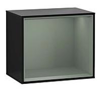 Villeroy und Boch module d' Finion G590GMPH 41.8x35.6cm, station de charge, Emotion, étagère Olive Matt, Glossy Black Lacquer