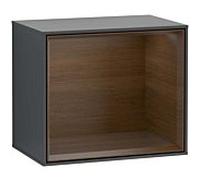 Villeroy und Boch module d' Finion G590GNHG 41.8x35.6cm, station de charge, emotion, étagère Walnut Veneer , minuit Blue Matt Lacquer