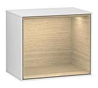 Villeroy und Boch module d' Finion G590PCMT 41.8x35.6cm, station de charge, Emotion, étagère Oak Veneer , laqué blanc mat