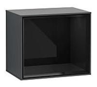 Villeroy und Boch module d' Finion G590PHHG 41.8x35.6cm, station de charge, Emotion, étagère Glossy Black, Midnight Blue Matt Lacquer