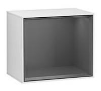 Villeroy und Boch module d' Finion Villeroy und Boch FD10GKMT 41,8x35,6x27cm, étagère Antracite Matt, Laque blanche mate