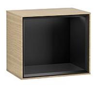 Villeroy und Boch module d' Finion Villeroy und Boch FD10PDPC 41,8x35,6x27cm, étagère noir mat, Oak Veneer