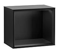 Villeroy und Boch module d' Finion Villeroy und Boch FD10PDPD 41,8x35,6x27cm, étagère noir mat, laqué noir mat