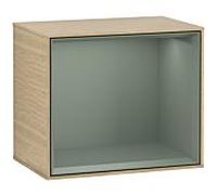 Villeroy und Boch module Finion F580GMPC 41.8x35.6x27cm, étagère olive mat, Oak Veneer