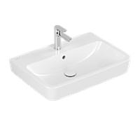 Villeroy und Boch O.novo 4A416501 65 x 46 cm, 2000 , carré, avec trop-plein, blanc