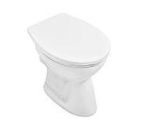 Villeroy und Boch O.novo à poser au sol WC 7618R001 36x48cm, sans rebord, sortie horizontale, blanc