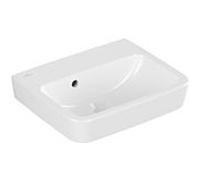 Villeroy und Boch O.novo lave-mains 43444701 45 x 37 cm, carré, sans trou pour robinetterie, avec trop-plein, blanc