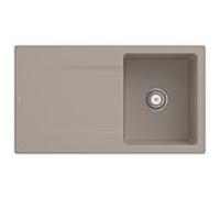 Villeroy und Boch Siluet évier 333501AM avec garniture de vidage et commande manuelle, amande