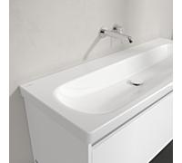 Villeroy und Boch Skyla 5A51C3R1 120x46cm, sans trou pour robinetterie, sans trop-plein, Blanc Alpin C+
