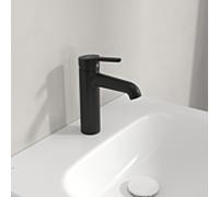 Villeroy et Boch Skyla mitigeur lavabo TVW116004000K5 laiton, noir mat