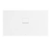 Villeroy und Boch Squaro Infinity Receveur de douche UDQ1480SQI2V-RW 140 x 80 x 4 cm, Blanc pierre, universal encastré