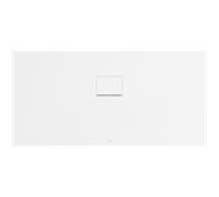 Receveur de douche Villeroy & Boch Squaro Infinity UDQ1575SQI2IVRW 150 x 75 x 4 cm, Blanc Pierre, pour installation à fleur de plafond