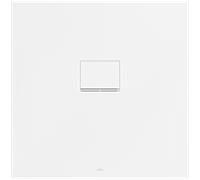 Villeroy und Boch Squaro Infinity Receveur de douche UDQ9090SQI1V-RW 90 x 90 x 4 cm, Blanc pierre, universal encastré