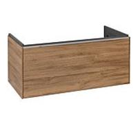 Villeroy und Boch Subway 3. 1930 C569L0RH 97,3x42,9x47,8cm, avec LED / poignée aluminium brillant, chêne kansas