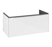 Villeroy und Boch Subway 3. 1930 C569L0VE 97,3x42,9x47,8cm, avec LED / poignée aluminium brillant, blanc brillant