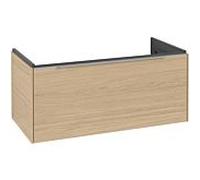 Villeroy und Boch Subway 3. 1930 C569L0VJ 97,3x42,9x47,8cm, avec LED / poignée aluminium brillant, chêne nordique