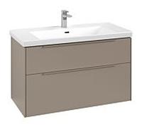 Villeroy und Boch Subway 3. 1930 C570L2VM 97,3x57,6x47,8cm, avec LED / poignée monochrome, taupe