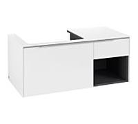 Villeroy und Boch Subway 3. 1930 C57200VF 100,1x42,25x51,6cm, sans LED / poignée aluminium brillant, blanc pur