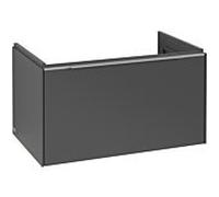 Villeroy und Boch Subway 3. 1930 C573L0VR 77,2x42,9x47,8cm, avec LED / poignée aluminium brillant, graphite