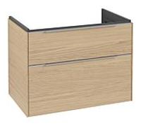 Villeroy und Boch Subway 3. 1930 C574L0VJ 77,2x57,6x47,8cm, avec LED / poignée aluminium brillant, chêne nordique