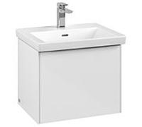 Villeroy und Boch Subway 3. 1930 C579L0VE 52,3x42,9x44,75cm, avec LED / poignée aluminium brillant, blanc brillant