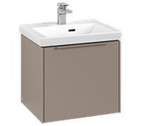 Villeroy und Boch Subway 3. 1930 C580L2VM 47,3x42,9x40,75cm, avec LED / poignée monochrome, taupe